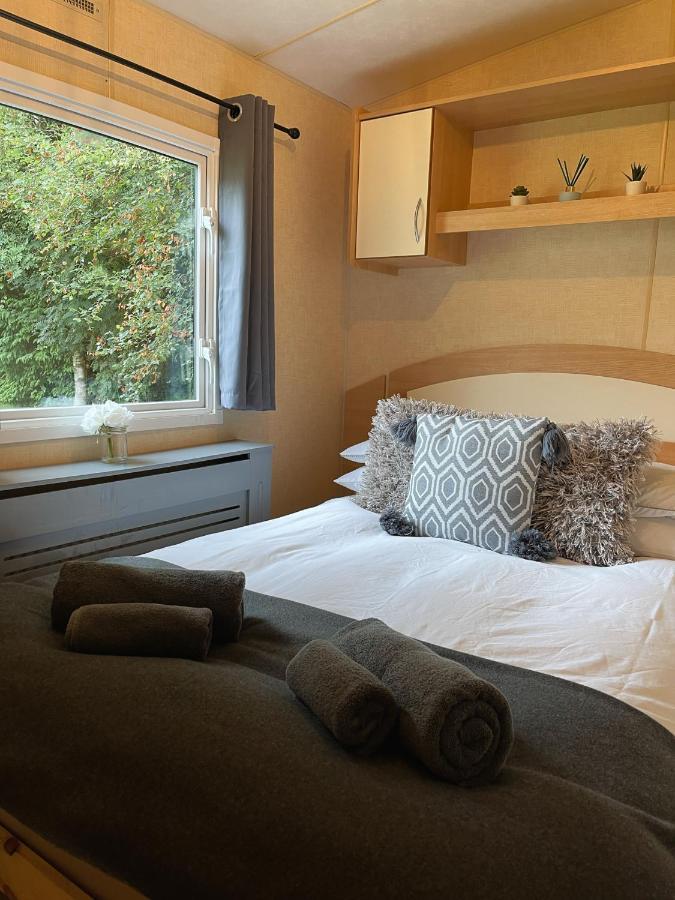 Percy Wood Lodge With Hot Tub Near Alnwick Swarland Kültér fotó